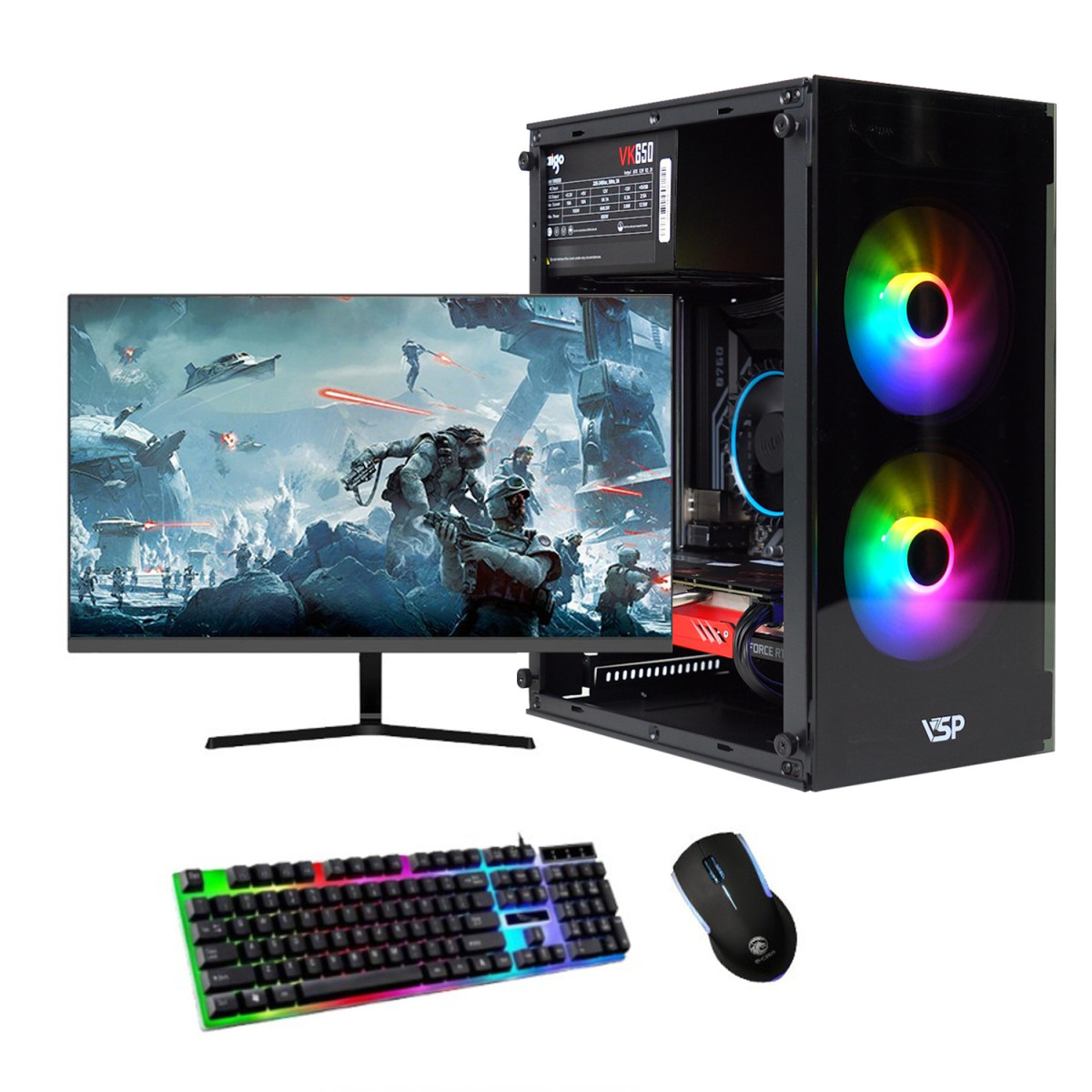 BỘ MÁY MÁY TÍNH H110\G4400\RA,8GB\SSD128GB\ VGA750\MÀNHÌNH22