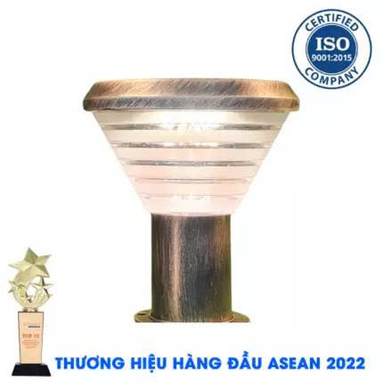 ĐÈN TRỤ TRÒN NĂNG LƯỢNG MẶT TRỜI H280Y (VÀNG )